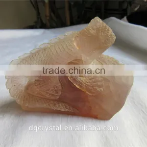 Crystal Animals Carving ,lizard Carved thumbnail-1
