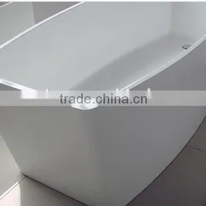Hot Sale Cheap Portable Acrylic Solid Surface Freestanding Bathtub,artificial Stone Bath Tub thumbnail-2