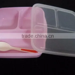 World Best Selling Products Plastic Bento Lunch Box New Product Launch in China thumbnail-1