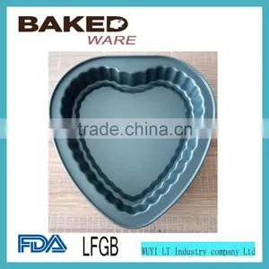 Carbon Steel Bakeware Cake Pan Black Color Pizza Pan thumbnail-6