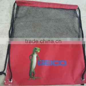 Drawstring Bag Custom Mesh Drawstring thumbnail-2
