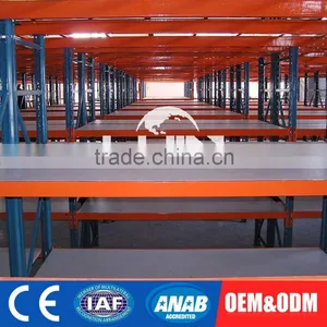 Custom Warehouse Shelf System Shelves With Lights Metal Storage Rack Wheels thumbnail-6