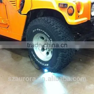 AURORA High Quality 10 Inch Double Row Led Light Bar Offroad With Small Flasher thumbnail-6