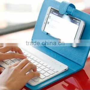 High Quality Wireless Bluetooth Keyboard With Phone Case / Phone Keyboard / Cell Phone Bluetooth Keyboard thumbnail-1