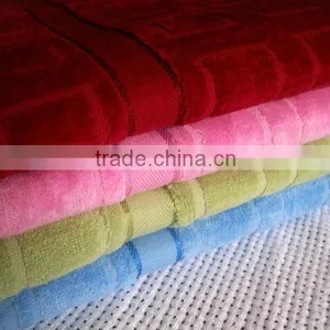 Hot Sale Good Quality 100% Cotton Velour Towels thumbnail-1