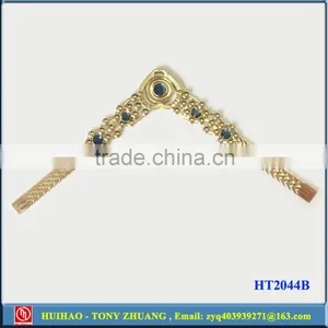 Gold Plating TPU Electroplating Vamp Slipper Upper Accessories HT2044B thumbnail-1