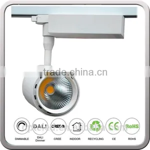 45W Dimmable LED COB Track Light White thumbnail-4