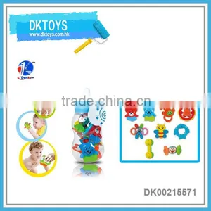 RATTLE FOR BABYS 9 PCS IN THE BLUE BOTTLED thumbnail-1