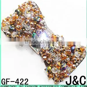 6mm Glass Beads Lady Sneaker Shoe Bow/ Shoe Flower/ Rhinestone Shoe Accessories thumbnail-1