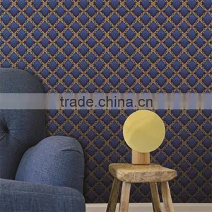Modern Design Pvc Wallpaper/cheap Hotel Wallpaper/Uarting Wallpaper thumbnail-1