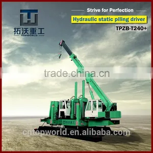 Brand New Hydraulic Static Pile Driver TPZB240+ thumbnail-1