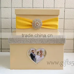 Elegant Handmade Wedding Fund Money Box thumbnail-1