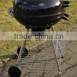 Outdoor Trolley European BBQ Charcoal Grill thumbnail-1