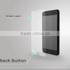 Explosion-Proof Ultrathin Premium Smart Tempered Glass Screen Protector for Iphone 6 4.7" Protective Film 9H Film Back Button thumbnail-5
