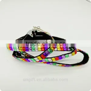 2016 Hottest a Riot of Colour Rhinestone Lanyard Custom Fashion Rhinestone Lanyard NO MOQ thumbnail-3