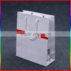 Lens&glasses Printed White Paper Bag for Retail thumbnail-1