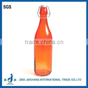 Glass Water Bottle With Swing Stopper thumbnail-1