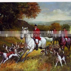 Hunting Oil Painting thumbnail-1