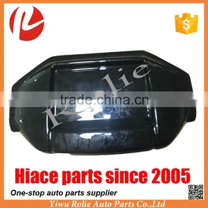 Toyota Hiace 2005-2016 Narror Body Limited 1695 Carbon Fiber Black Mahogany Dashboard Sun Visor Tray Cover Interior Accessories thumbnail-3