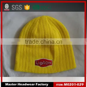 Yellow Minion Knit Slouchy Beanie Hat thumbnail-1