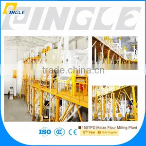 Wholesale From China Pingle 150t/24H Complete Set Maize Flour Mill Plant thumbnail-1