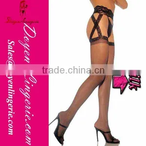 Factory Price!Silk Sheer Suspender Pantyhose thumbnail-1