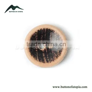Natural Wooden Buttons Two Holes Designer Buttons thumbnail-1