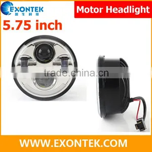 2016 Wholesale 12V LED Headlight for Harley Motorcycle Accessories 5.75 Inch High Beam 40W Low Beam 30W thumbnail-1