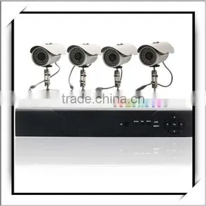 4CH 700TVL 36 SMD LED Long Distance Security CCTV DVR IR Camera System thumbnail-1