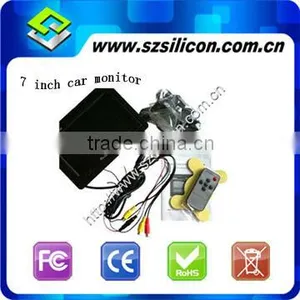 3-way Video Input 7 " Inch Car Video Monitors/car Lcd Monitor Rear View Mirror Lcd Monitor thumbnail-1