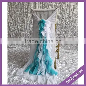 Champagne Hot Sale Popular Wedding Chair Cover thumbnail-2