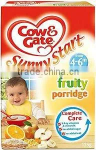 Cow & Gate Sunny Start Fruity Porridge 4-6mths+ (125g) thumbnail-1