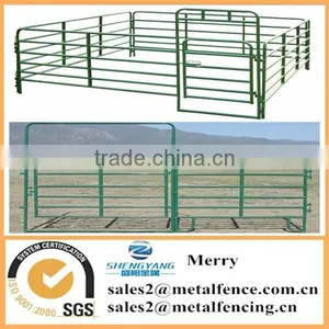 Lowest Price Metal Post Corral Horse Fence Pens Portable Livestock Farm Fence Panel thumbnail-5