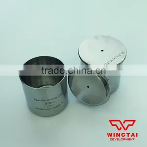 High Precision 50ml Capacity Stainless Steel/Aluminum Density Cup thumbnail-1