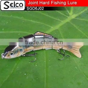 4.5" Multi Jointed Fishing Lure Life-like Minnow Hard Lure thumbnail-4