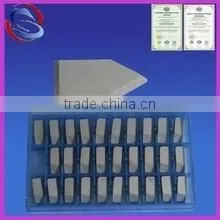 K10 K20 YG6X YG6 C1cemented Carbide Brazed Tips for Machining Cast Iron thumbnail-1