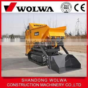 500kg Load Capacity Rubber Track Dumper With Hydraulic System thumbnail-5