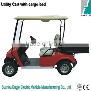 Electric Utility Cargo Vehicle, 2 Seats With Cargo Bed, CE Approved thumbnail-1