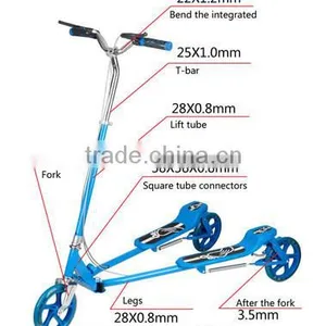 3 Wheels Swing Scooter for Adult Kids Patinete de Adolescentes thumbnail-3