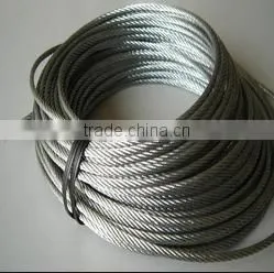 Good Quality Various Diameter Steel Wire Rope 6*36 From China thumbnail-2