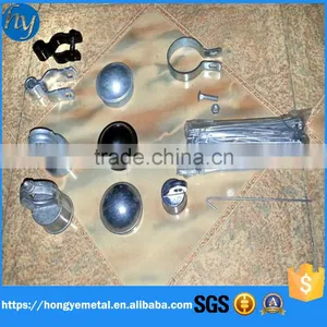 Metal Fence Post Caps/fittings,clips thumbnail-1