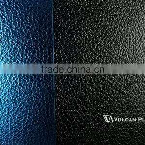 Opaque Lower Temp Plastic Polycarbonate Embossed Sheet (Ti-Lite Metallic Blue Solid Embossed) thumbnail-4