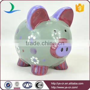2015 Popular Hot Pretty Handprinting China Piggy Coin Bank thumbnail-4