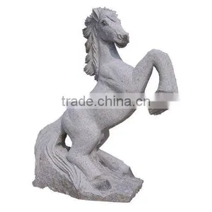 Life Size Granite Animal -Pround Horse Statue thumbnail-1