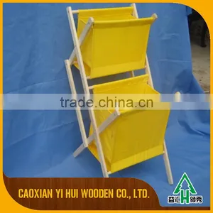 Antique Wooden Magazine Racks Foldable thumbnail-4