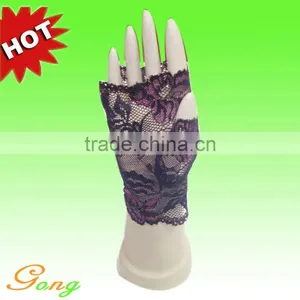 Lowest Price Black Lace Fingerless Glove thumbnail-1
