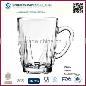 SGS Level KTZB48, Wholesale Small Lid Custom Glass Coffee Cups thumbnail-1