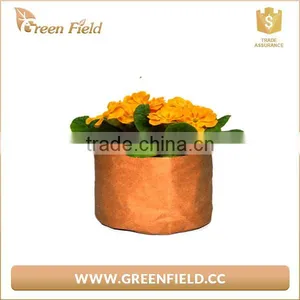 Paper Plant Pot Bag Brown Kraft Paper Planter Pot thumbnail-2
