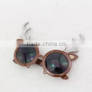 Hot Sale Teddy Bear Frames Glasses for Girls Party thumbnail-3