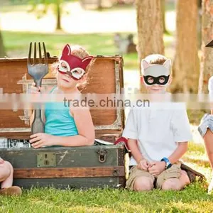 15052025 Kids Felt Coloring Cute Animal Party Face Mask thumbnail-6